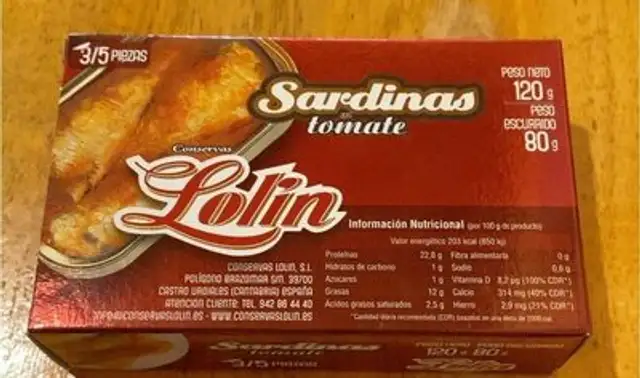 Sardinas en tomate