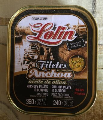 Filetes de anchoa front packaging