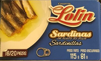Sardinas en aceite de oliva