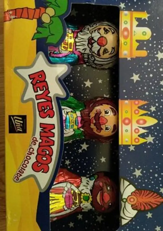 Reyes magos chocolate