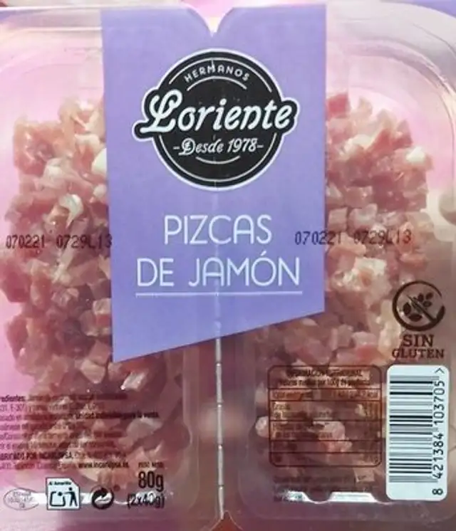 Pizcas de jamon