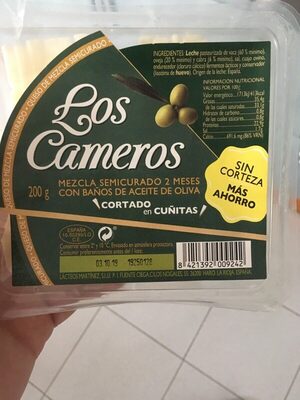 Queso mezcla semicurado Los Cameros