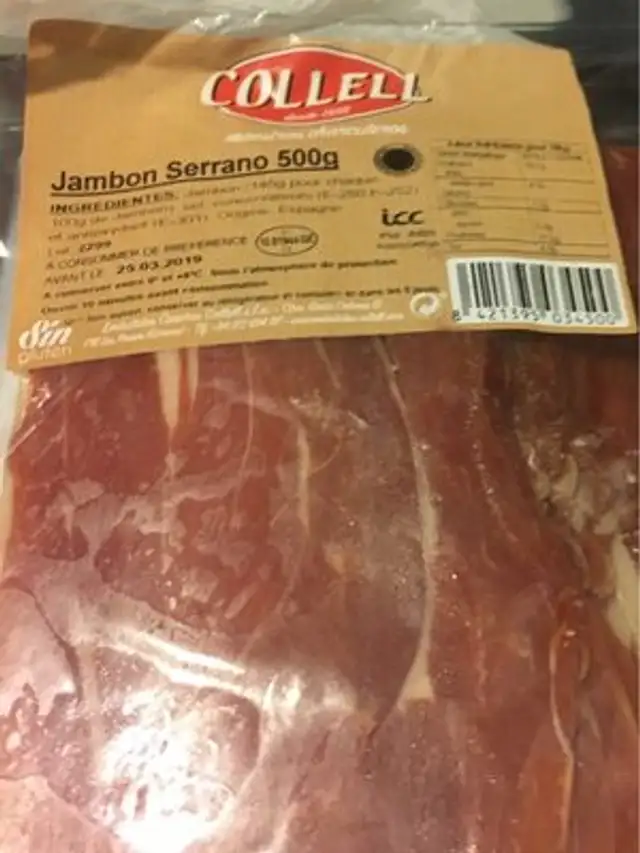 Jambon serrano 500g