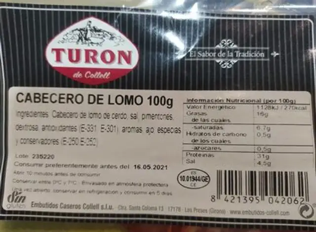 CABECERO DE LOMO