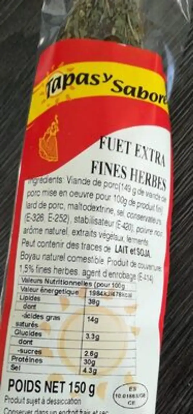 Fuet extra fine herbes