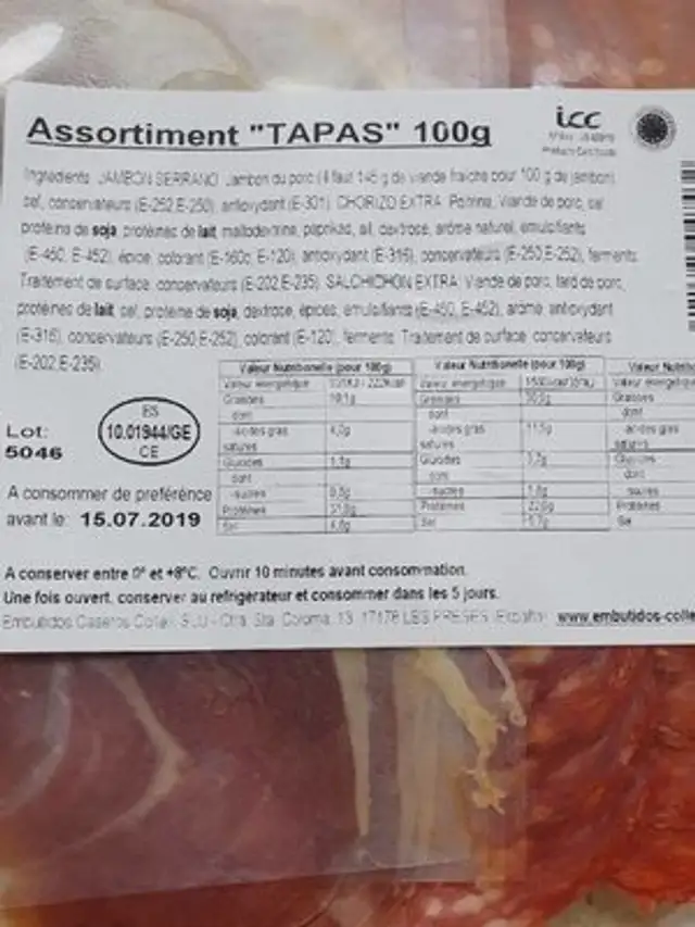 Assortiment TAPAS