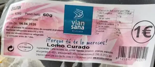 Lomo curado