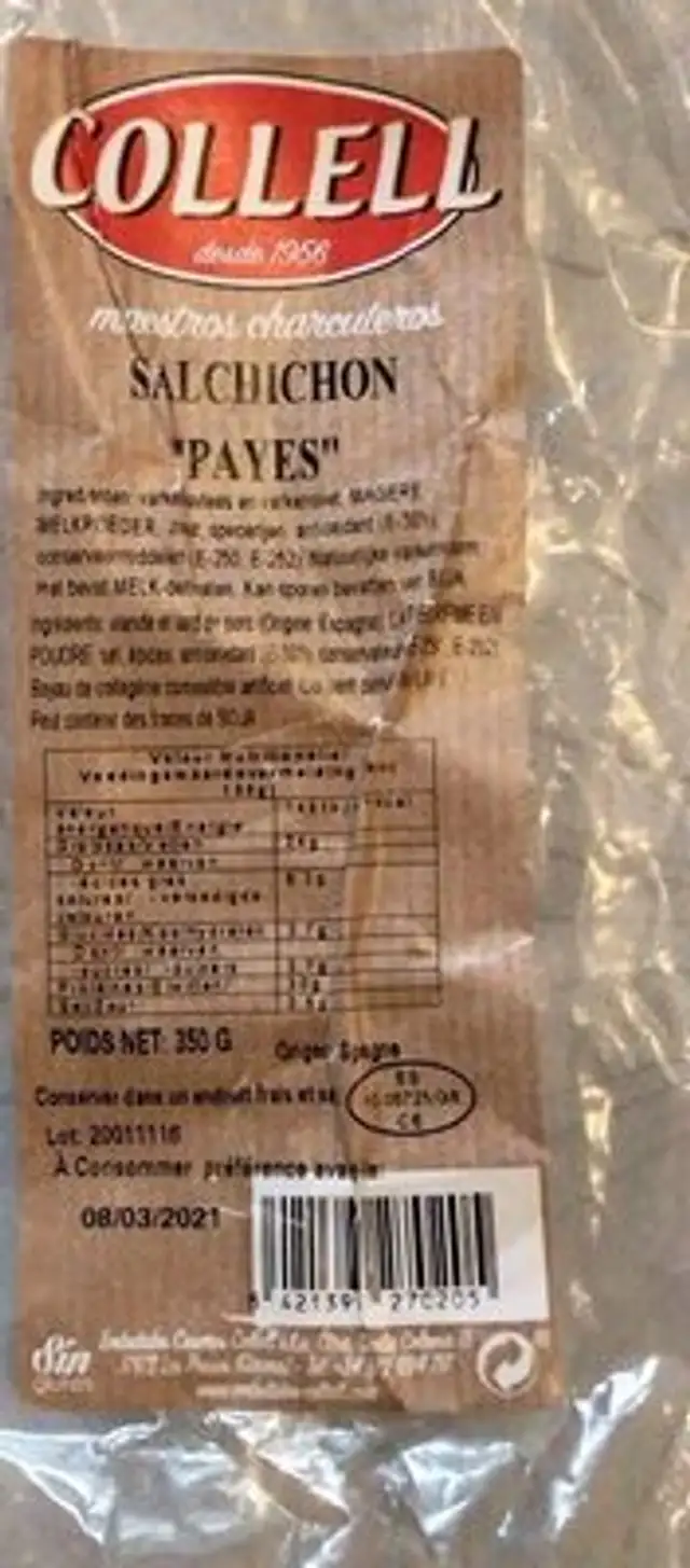 Salchichon « payes »