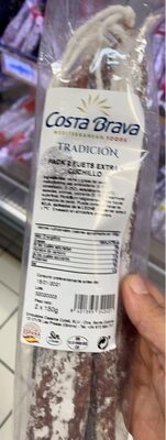 Pack 2 fuets extra + cuchillo front packaging