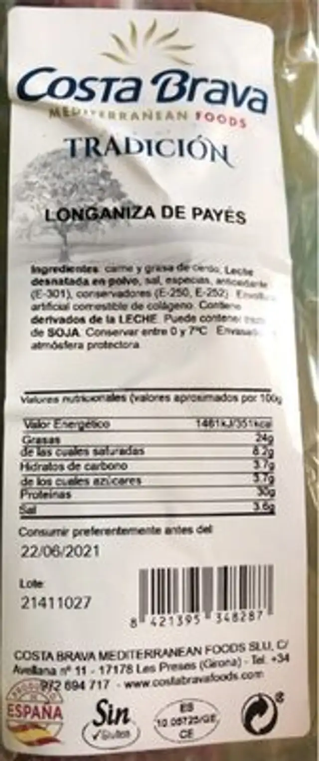 Longaniza Payes