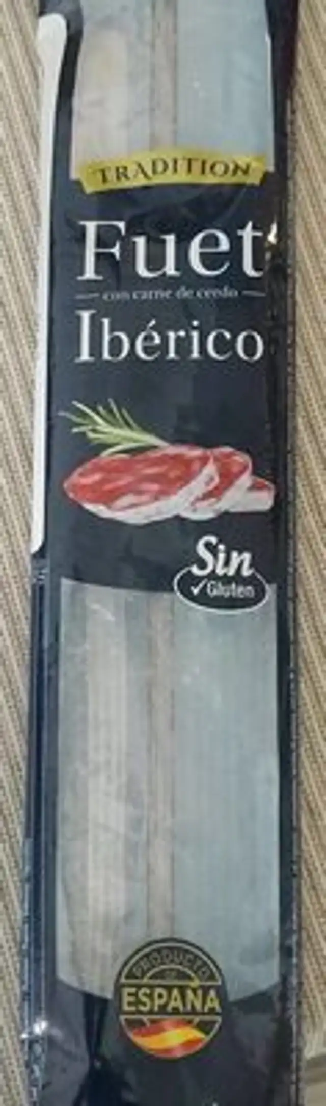 Fuet con carne de cerdo ibérico