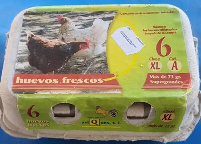 Huevos frescos xl