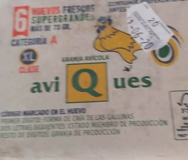 Huevos frescos xl nutrition facts table