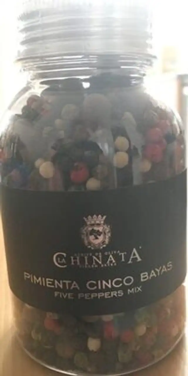 Pinienta cinco bayas