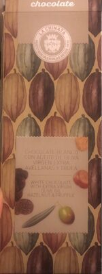 Chocolate blanco con aceite de oliva