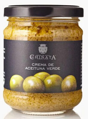 Crema de aceituna verde front packaging