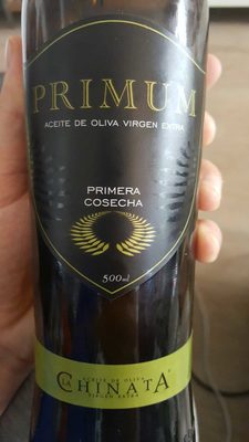 Primum aceite de oliva virgen extra front packaging