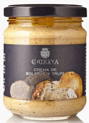 Crema de boletus y trufa