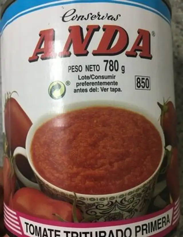 Tomate triturado