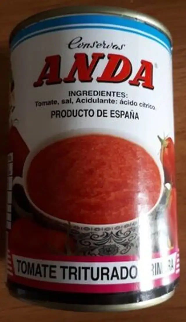 Tomate triturado primera