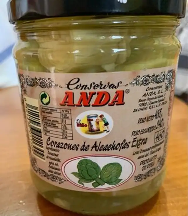 Corazones de alcochofas