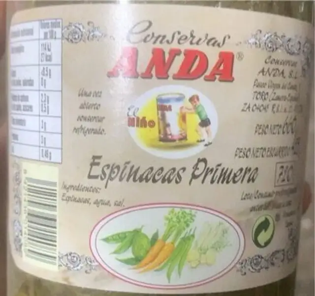 Espinacas primera