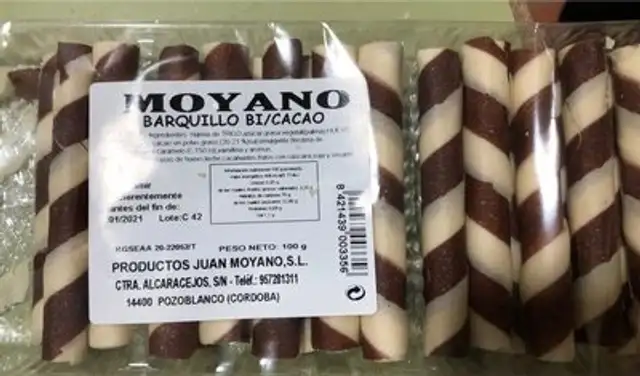 Barquillo B/cacao