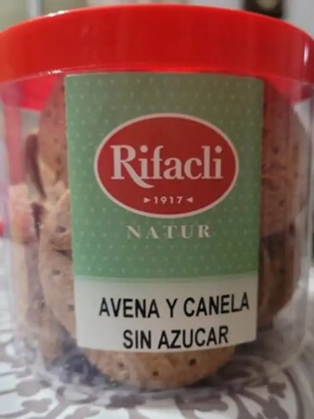 Galletas avena y canela sin azúcar