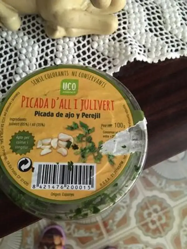 Picada d'all i julivert