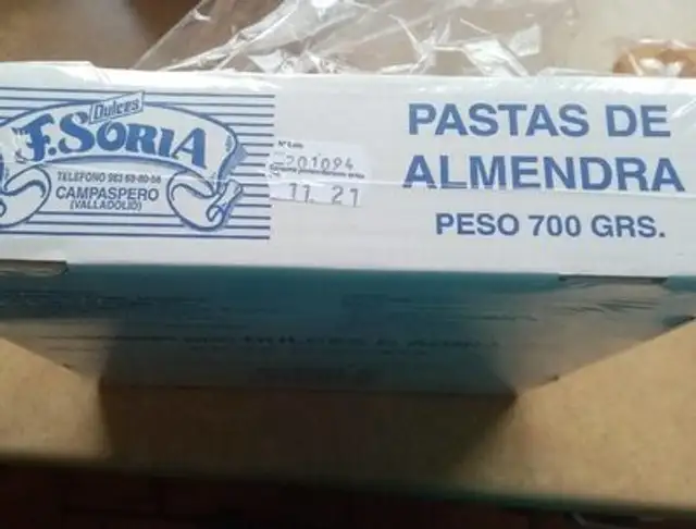 Pastas de almendra