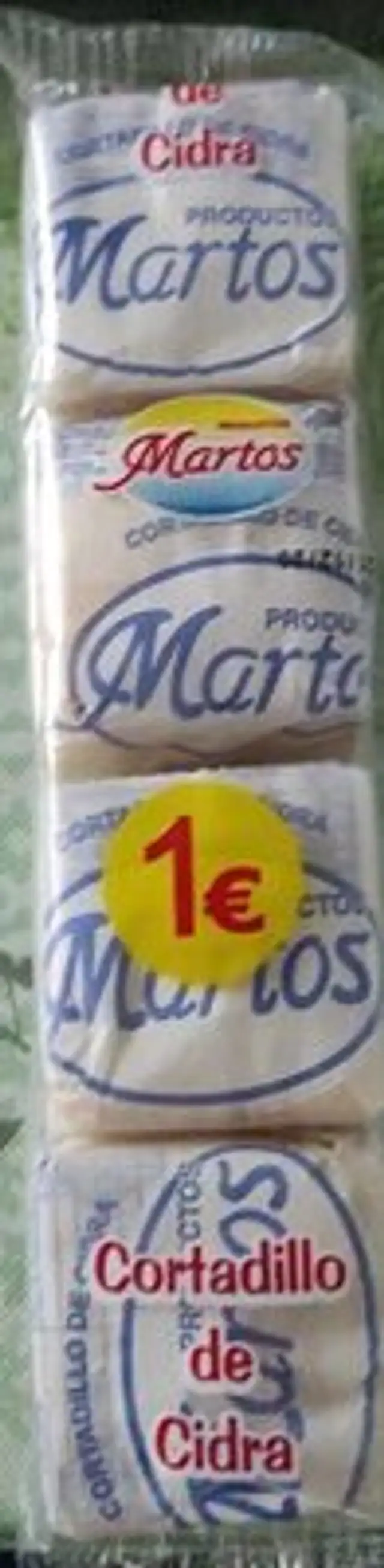 Cortadillos de sidra