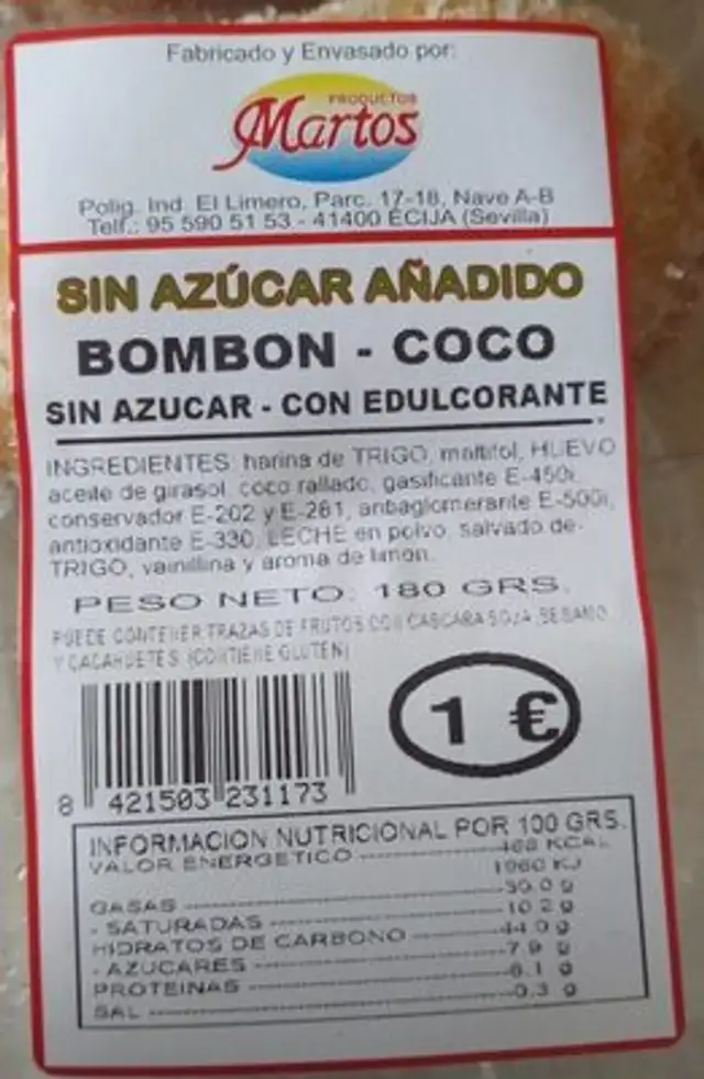 Bombón - coco