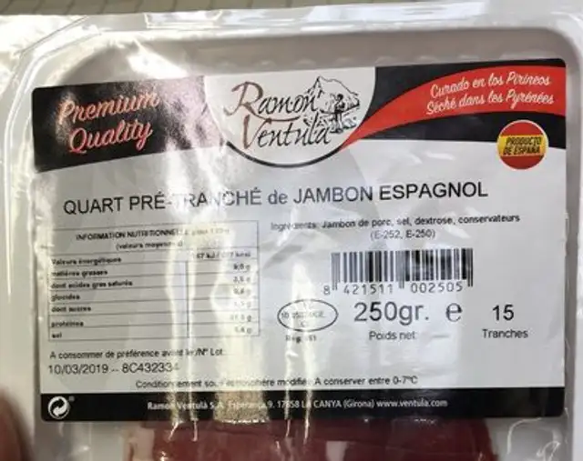 Jambon espagnol
