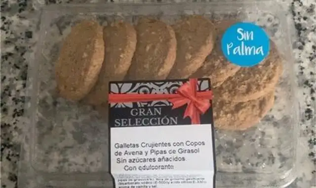 Galletas crujientes con avena