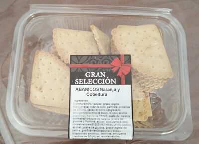 Abanicos Naranja y cobertura