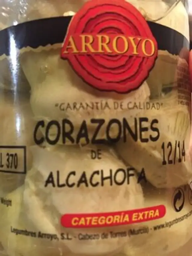 Corazones de alcachofa