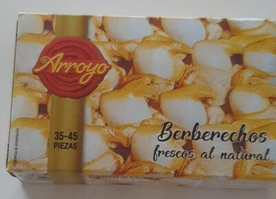 Berberechos frescos al natural