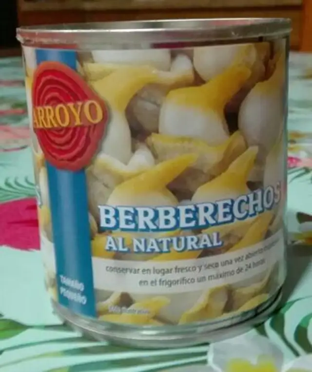 Berberechos al natural