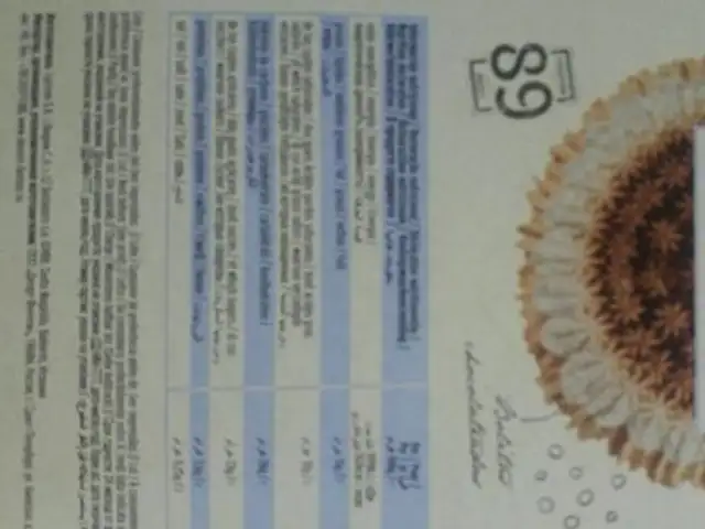Tarta fantastica nutrition facts table
