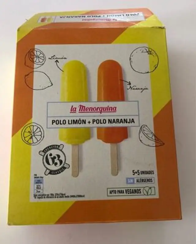 Polo limon +naranja