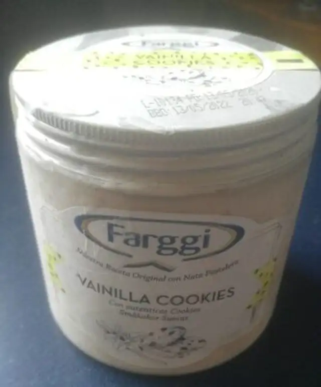 Vainilla cookies