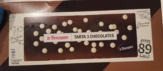 Tarta tres chocolates