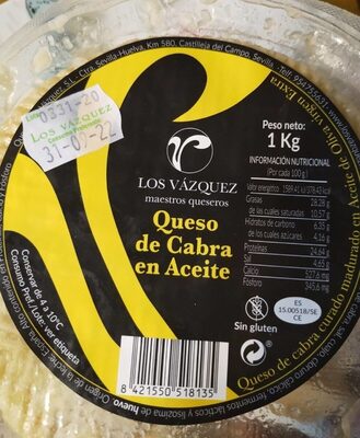 Queso de cabra en aceite