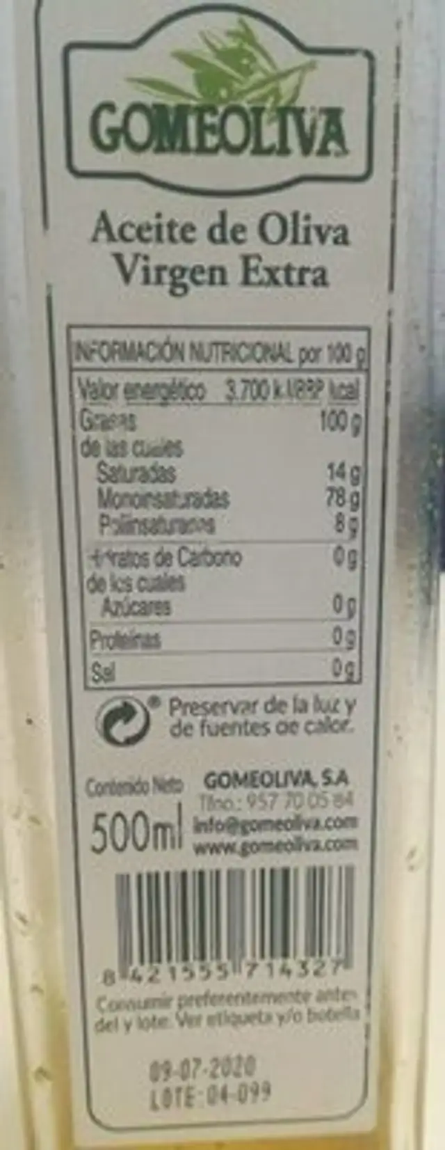 Aceite de oliva