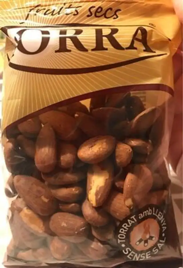 Almendra tostada sin sal
