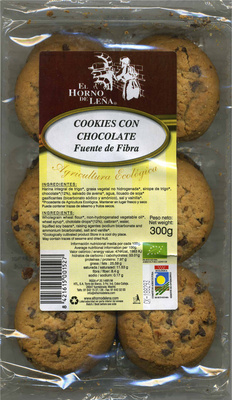 Cookies con chocolate
