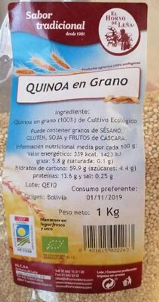 Quinoa en Grano