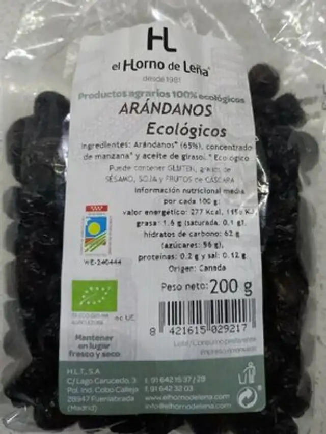 Arándanos ecológicos