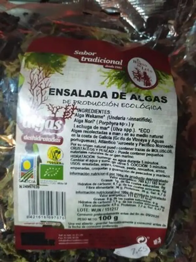 Ensalada de algas