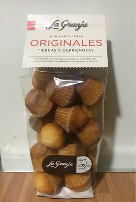 Mini-magdalenas originales front packaging